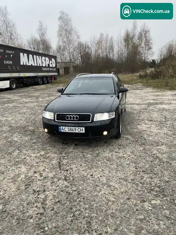 Audi A4 2003, фото з оголошення 2 з 6, VIN WAUZZZ8E03A401206