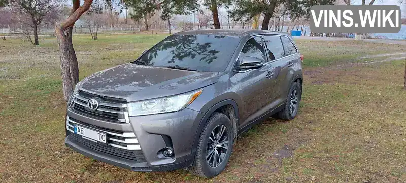 Toyota Highlander 2019, фото з оголошення 1 з 7, VIN 5TDZARFH9KS059652