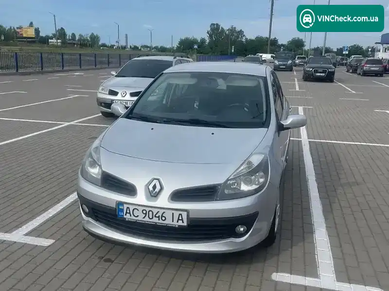 Renault Clio 2008, фото з оголошення 1 з 12, VIN VF1BR1JBH40328957