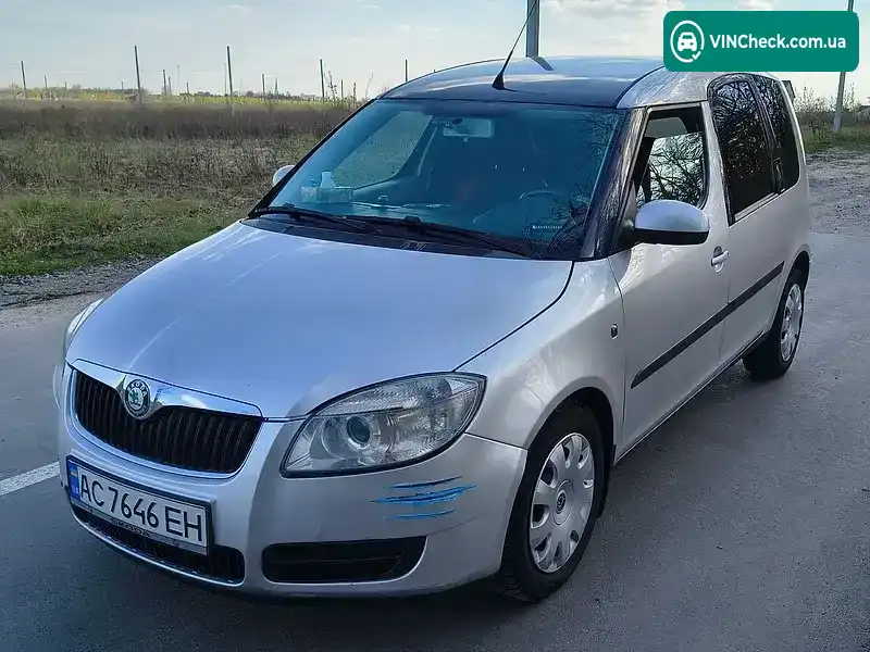 Skoda Roomster 2007, фото з оголошення 1 з 21, VIN TMBMC25J285022618