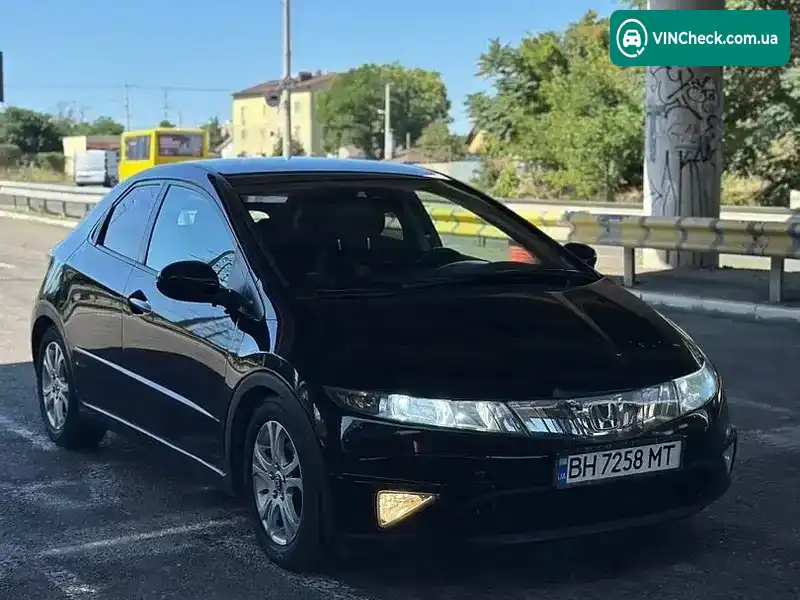 Honda Civic 2007, фото з оголошення 1 з 15, VIN SHHFK28607U045191