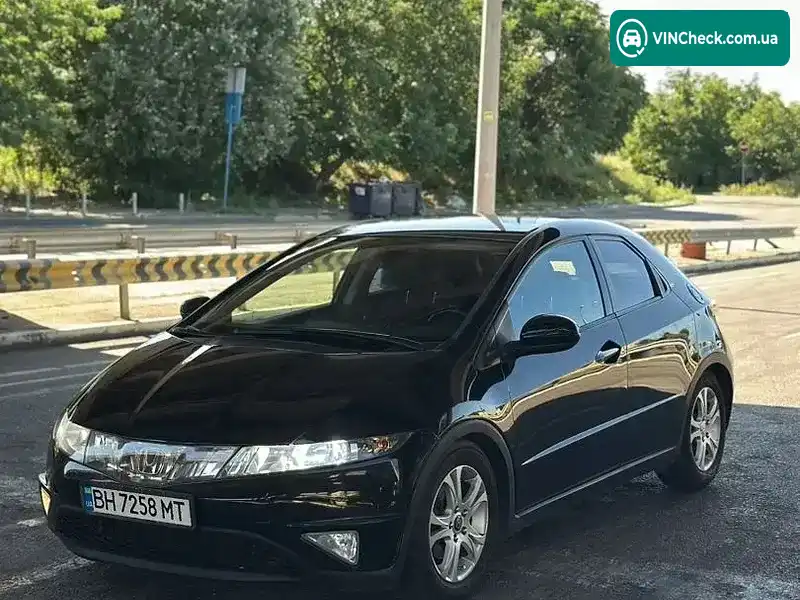 Honda Civic 2007, фото з оголошення 2 з 15, VIN SHHFK28607U045191