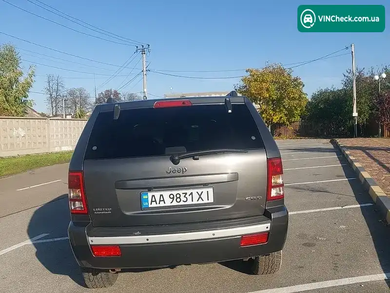 Jeep Grand Cherokee 2006, фото з оголошення 2 з 10, VIN 1J8HCE8M95Y585404