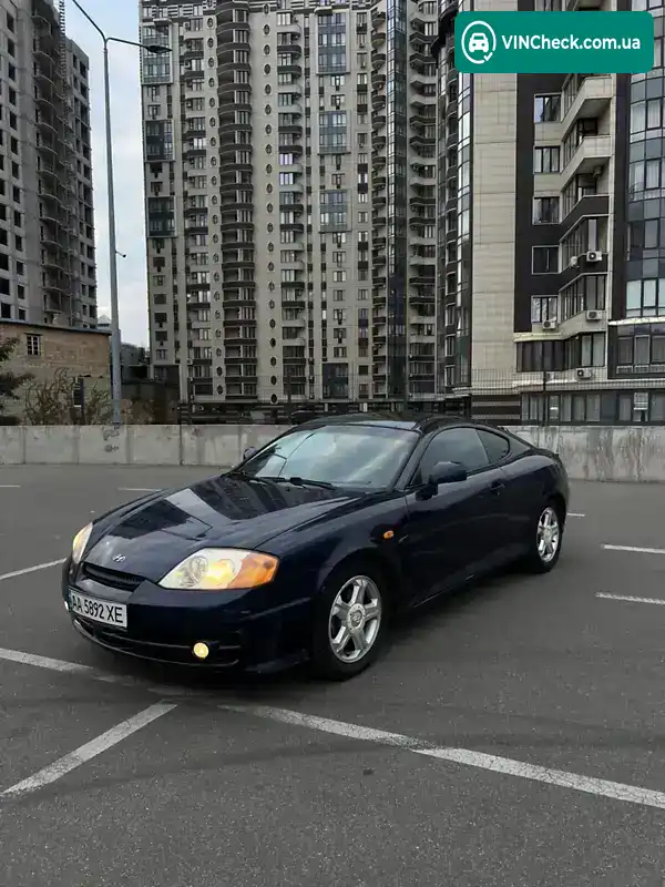 Hyundai Coupe 2002, фото з оголошення 2 з 10, VIN KMHHN61DP2U038616