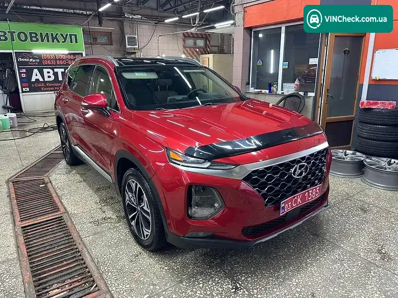 Hyundai Santa FE 2019, фото з оголошення 1 з 20, VIN 5NMS5CAA4KH105288