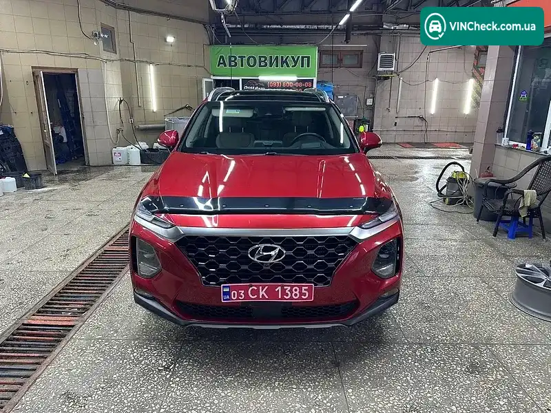 Hyundai Santa FE 2019, фото з оголошення 2 з 20, VIN 5NMS5CAA4KH105288