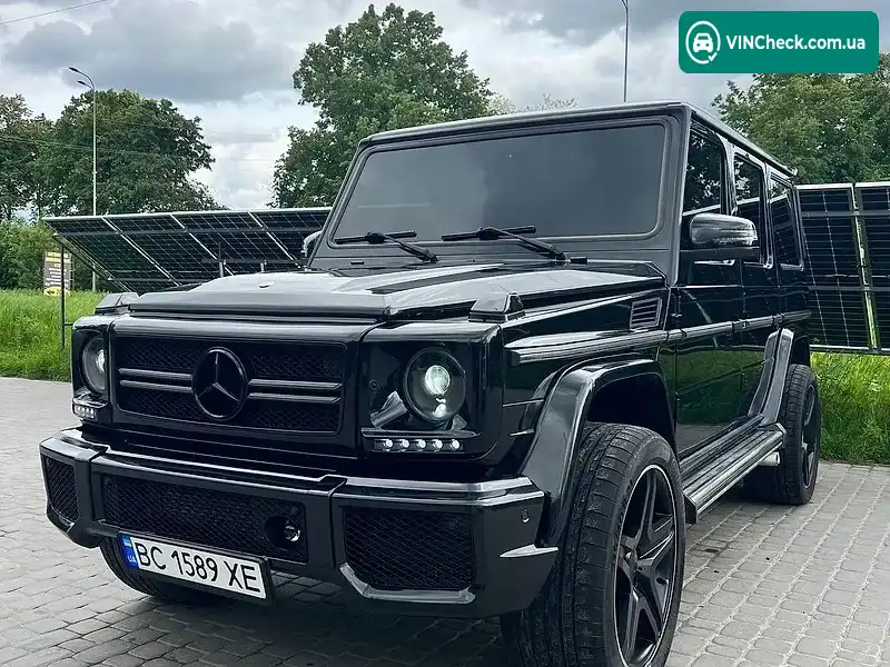 Mercedes-Benz G-Class 2002, фото з оголошення 1 з 13, VIN WDB4632481X123536