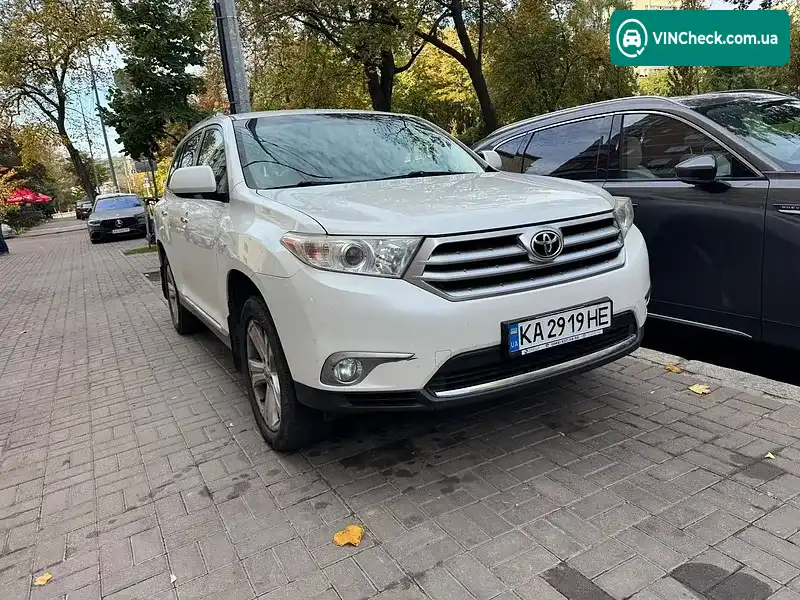 Toyota Highlander 2012, фото з оголошення 1 з 8, VIN JTEES42A302193693