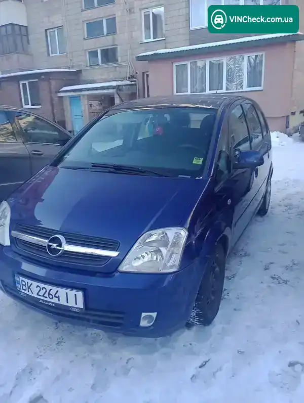 Opel Meriva 2005, фото з оголошення 2 з 14, VIN W0L0XCE7554338291