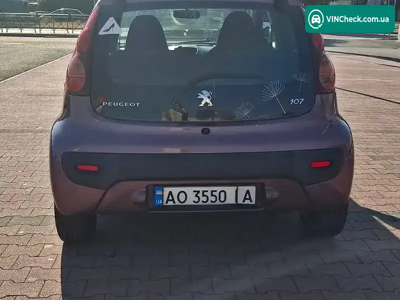 Peugeot 107 2012, фото з оголошення 2 з 8, VIN VF3PNCFB088660985
