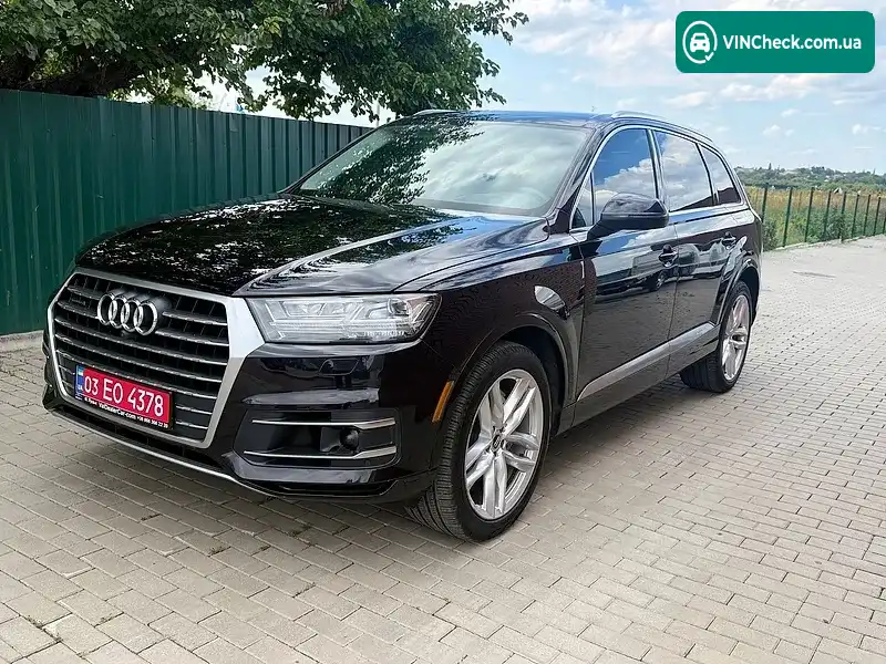Audi Q7 2018, фото з оголошення 1 з 20, VIN WA1VAAF78JD027867