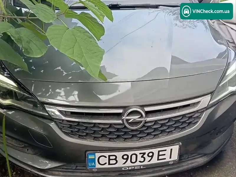 Opel Astra 2017, фото з оголошення 1 з 18, VIN W0VBD8EK6J8025497
