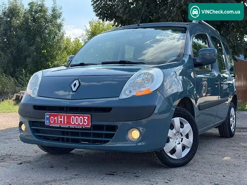 Renault Kangoo 2009, фото з оголошення 1 з 20, VIN VF1KW0EB542288270