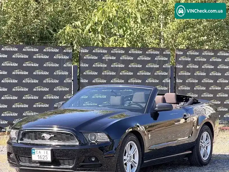 Ford Mustang 2012, фото з оголошення 1 з 10, VIN 1ZVBP8EM7D5217257