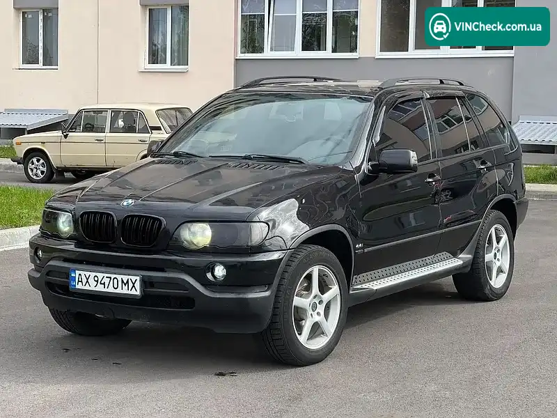 BMW X5 2002, фото з оголошення 1 з 10, VIN 5UXFB33522LH32551
