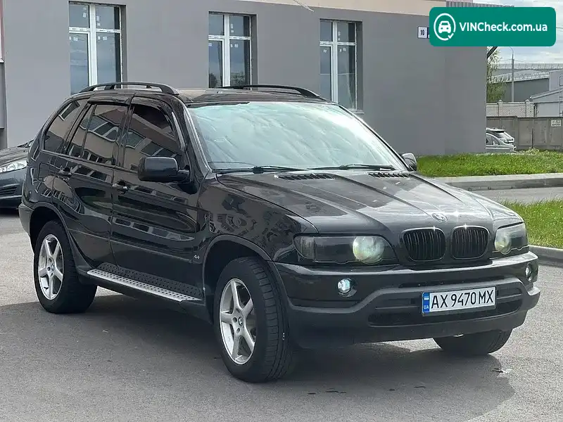 BMW X5 2002, фото з оголошення 2 з 10, VIN 5UXFB33522LH32551