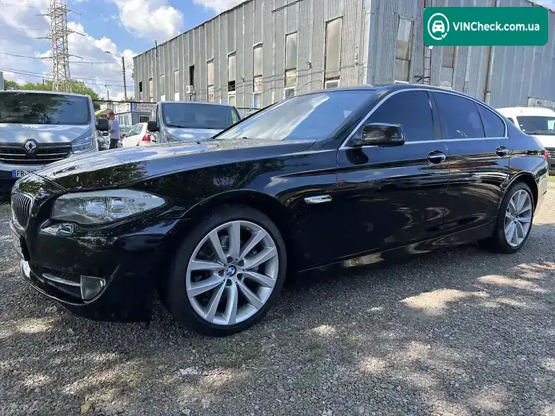 BMW 5 Series 2010, фото з оголошення 2 з 20, VIN WB10J5105KZF35154