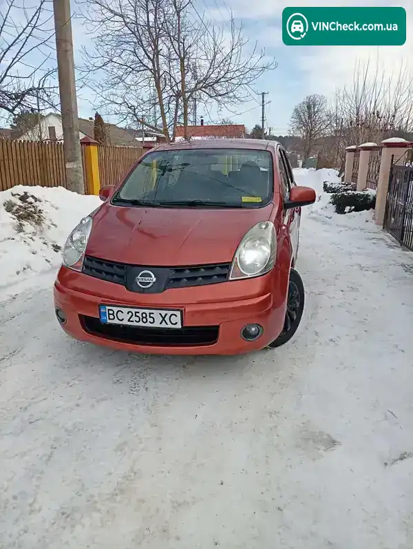 Nissan Note 2007, фото з оголошення 2 з 11, VIN SJNFCAE11U1206854