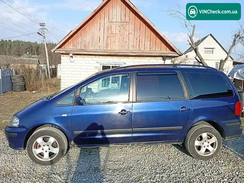 SEAT Alhambra 2001, фото з оголошення 2 з 10, VIN VSSZZZ7MZ2V506533