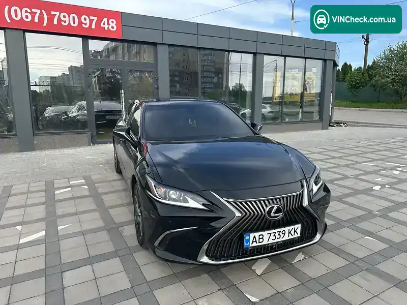 Lexus ES 2019, фото з оголошення 2 з 17, VIN JTHB1181X02019613