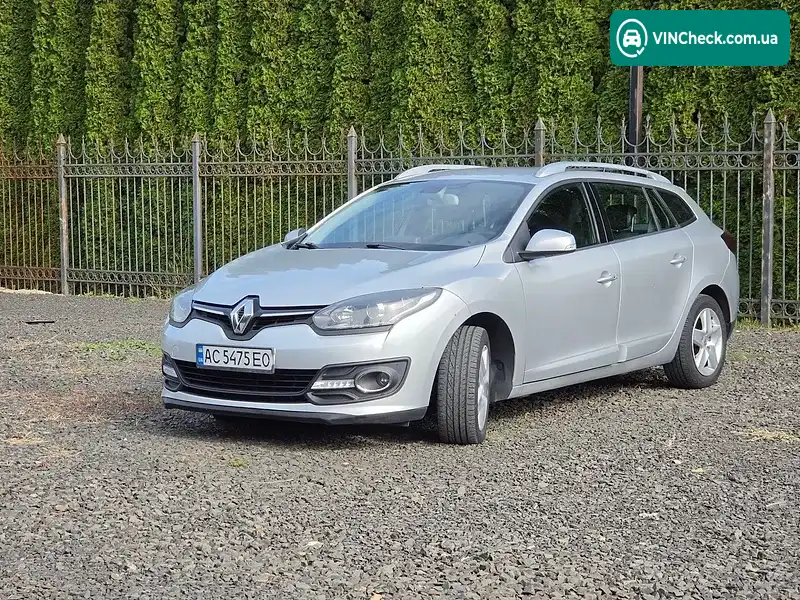 Renault Megane 2015, фото з оголошення 2 з 14, VIN VF1KZS00E52611351