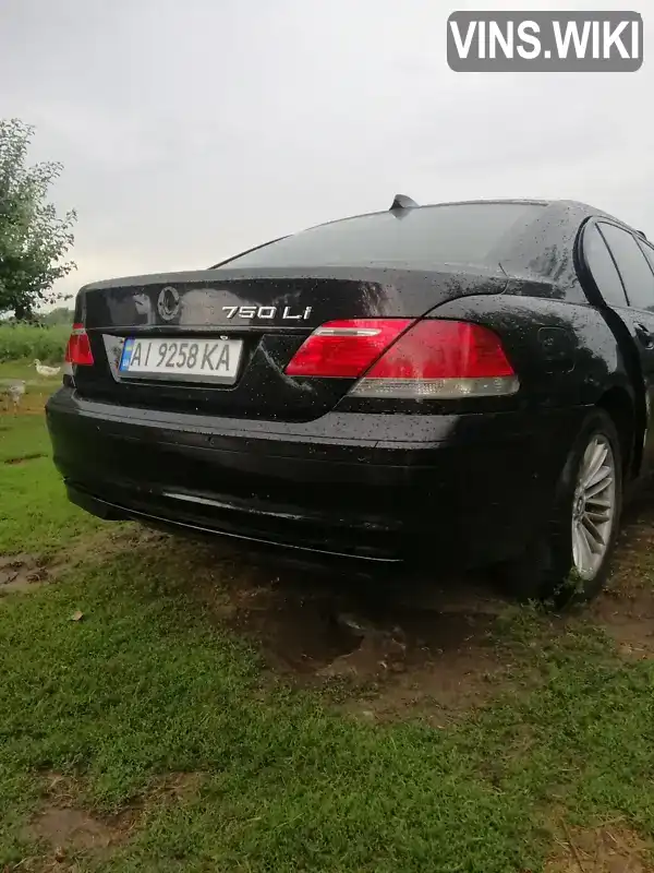 BMW 7 Series 2007, фото з оголошення 1 з 21, VIN WBAHN810X0DT23267