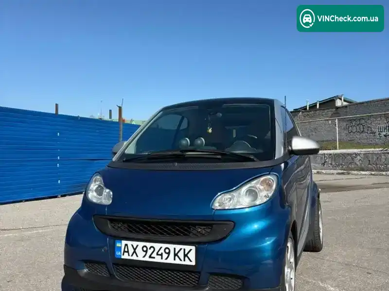 Smart Fortwo 2007, фото з оголошення 1 з 12, VIN WME4513001K091572