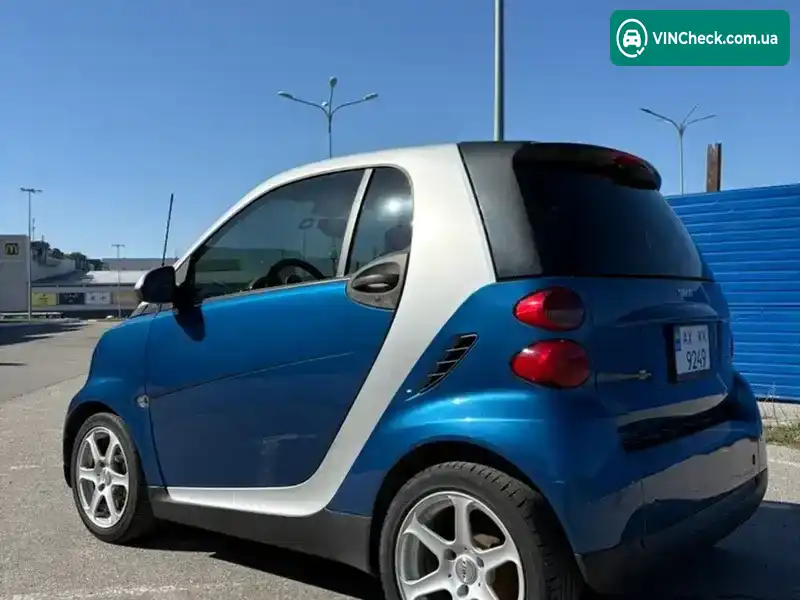 Smart Fortwo 2007, фото з оголошення 2 з 12, VIN WME4513001K091572