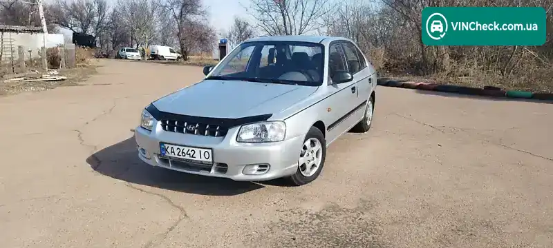 Hyundai Accent 2001, фото з оголошення 1 з 19, VIN KMNCG41FP1U155398
