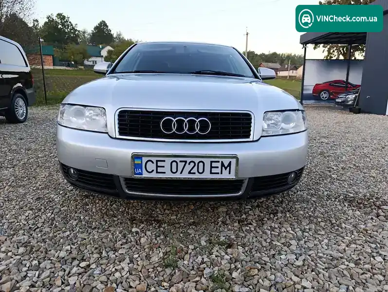 Audi A4 2002, фото з оголошення 2 з 16, VIN WAUZZZ8E32A102145