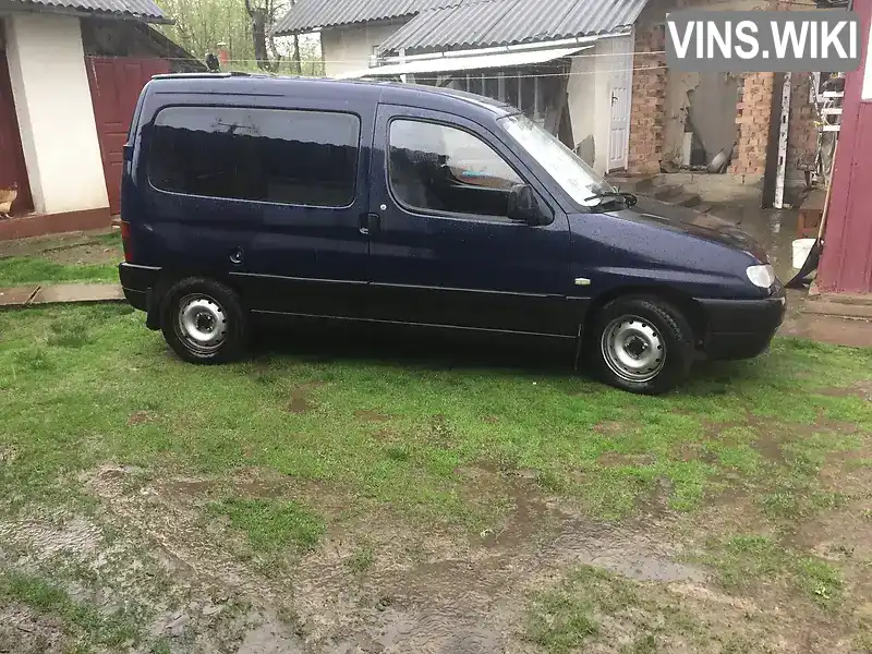 Peugeot Partner 1999, фото з оголошення 1 з 8, VIN LMHZDNZ10H0100007