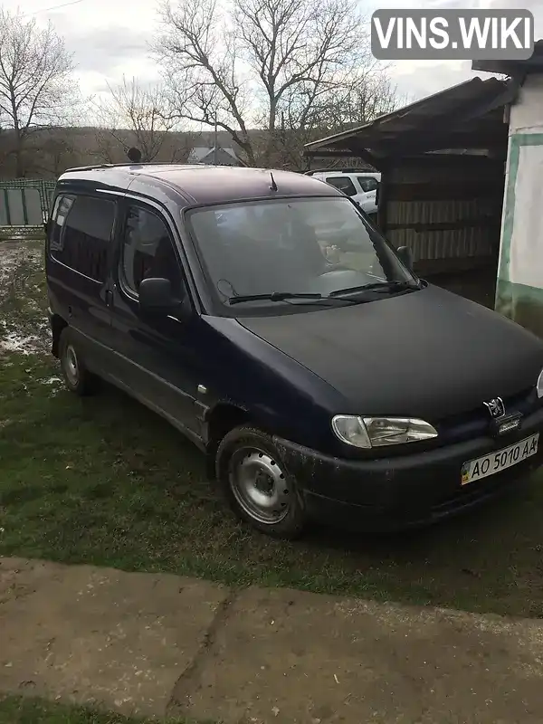 Peugeot Partner 1999, фото з оголошення 2 з 8, VIN LMHZDNZ10H0100007