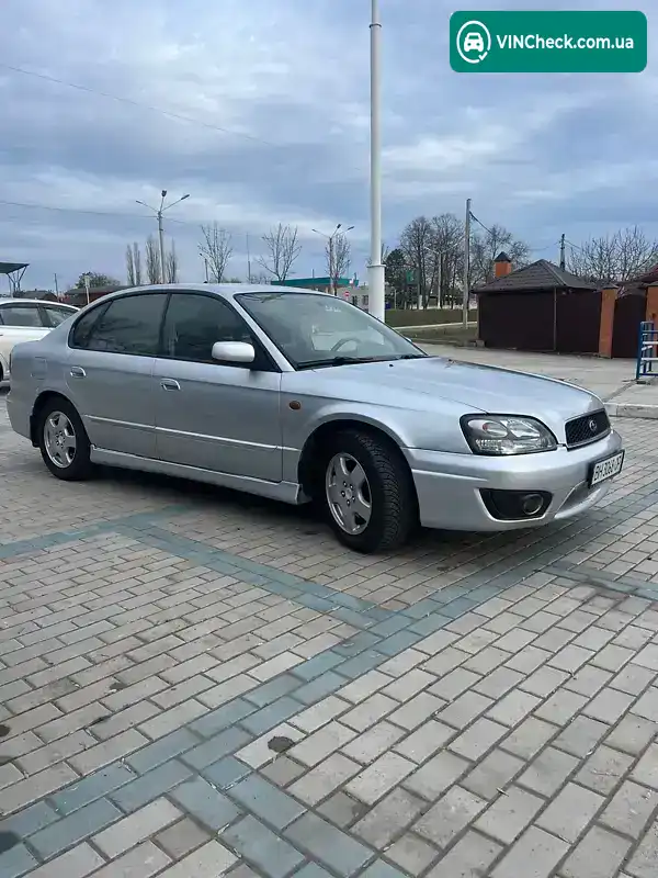 Subaru Legacy 2002, фото з оголошення 2 з 11, VIN JF1BE5LR53G026048
