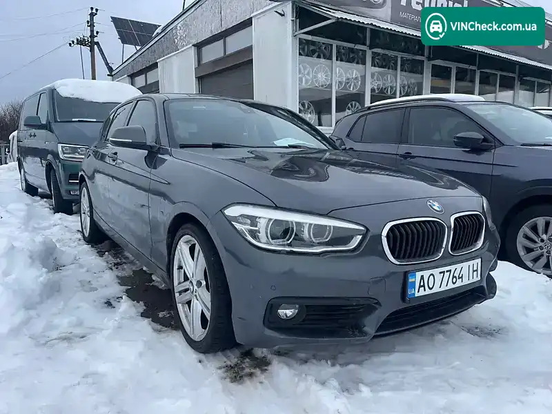 BMW 1 Series 2017, фото з оголошення 1 з 21, VIN WBA1R510607A46199