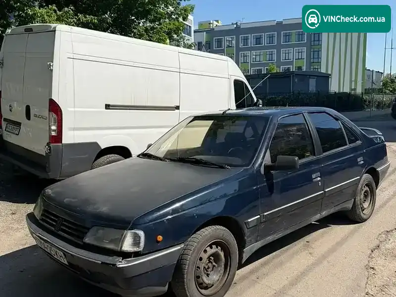 Peugeot 405 1990, фото з оголошення 1 з 6, VIN VF315BDD270095007
