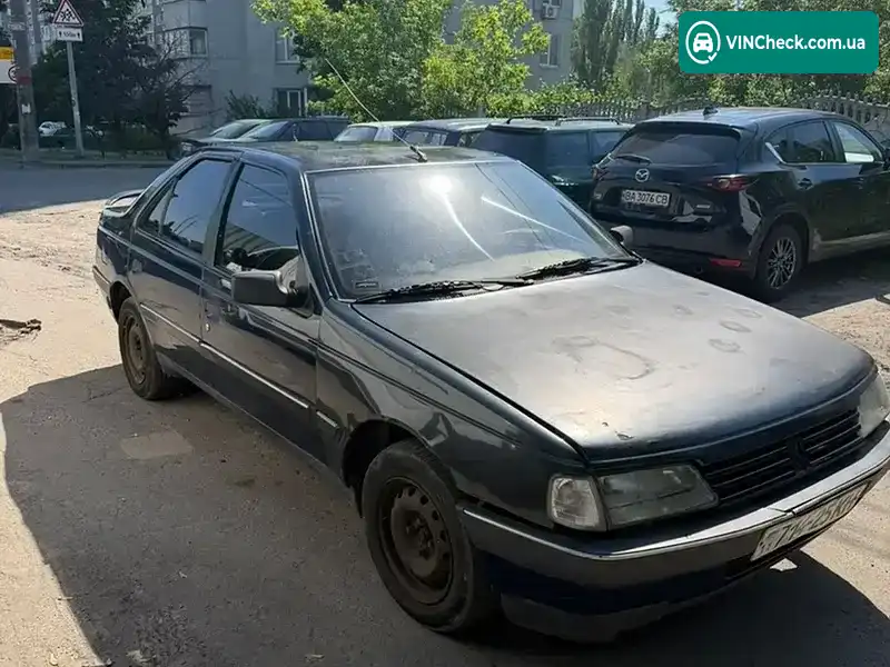 Peugeot 405 1990, фото з оголошення 2 з 6, VIN VF315BDD270095007