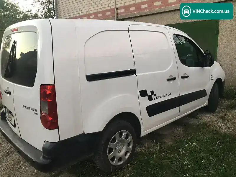 Peugeot Partner 2011, фото з оголошення 1 з 3, VIN VF37F9HF0BJ836098