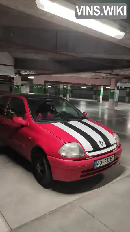 Renault Clio 1999, фото з оголошення 1 з 6, VIN VF1CB0A0F20509484