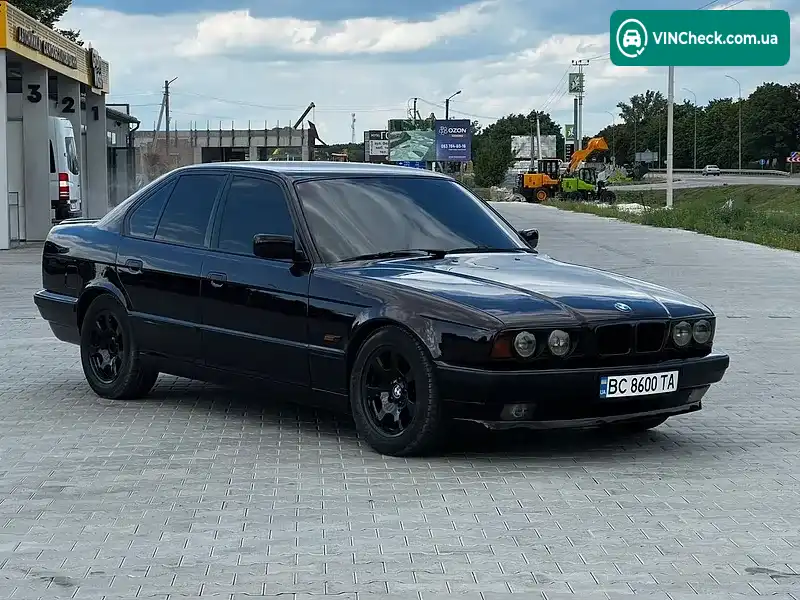 BMW 5 Series 1994, фото з оголошення 1 з 17, VIN WBAHB51060GH00069