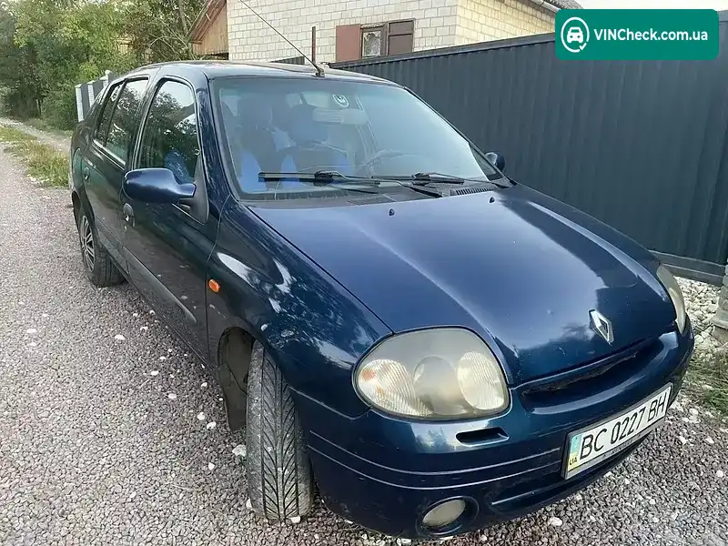 Renault Clio 2001, фото з оголошення 1 з 18, VIN VF1LB0K0525225846