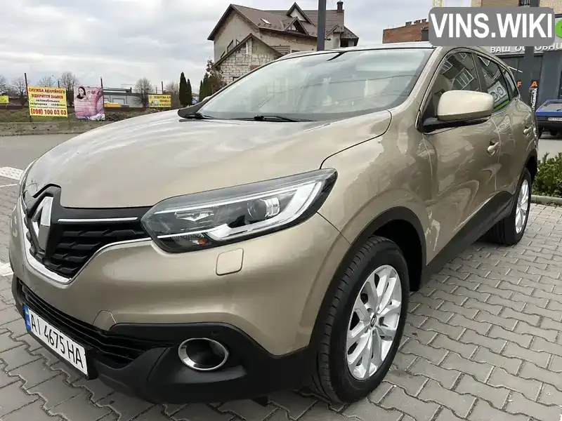 Renault Kadjar 2016, фото з оголошення 1 з 21, VIN VF1RFE00X56565474