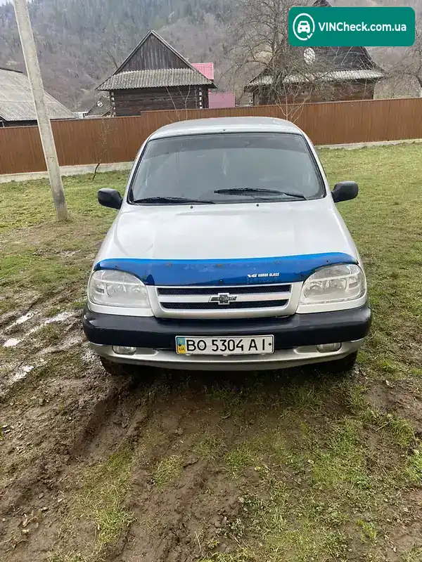 Chevrolet Niva 2005, фото з оголошення 1 з 20, VIN X9L21230050087597