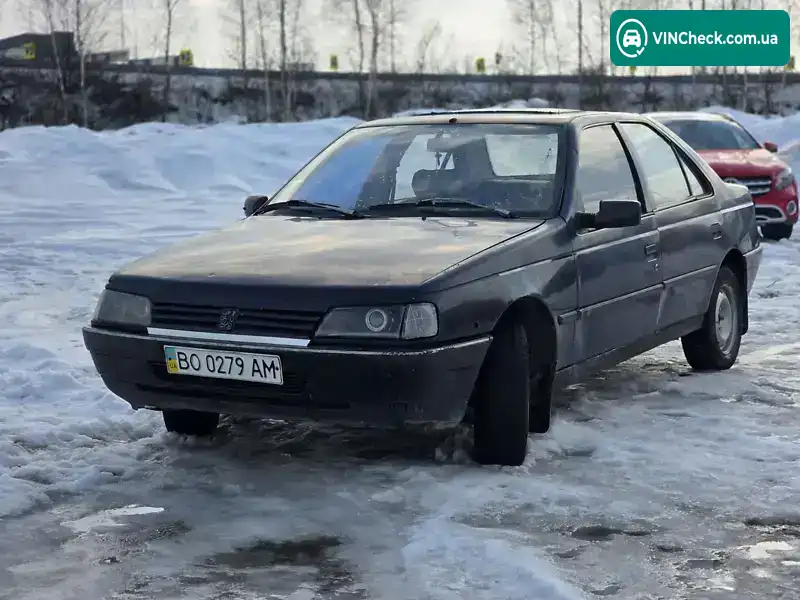 Peugeot 405 1990, фото з оголошення 1 з 17, VIN VF315BBD270053037