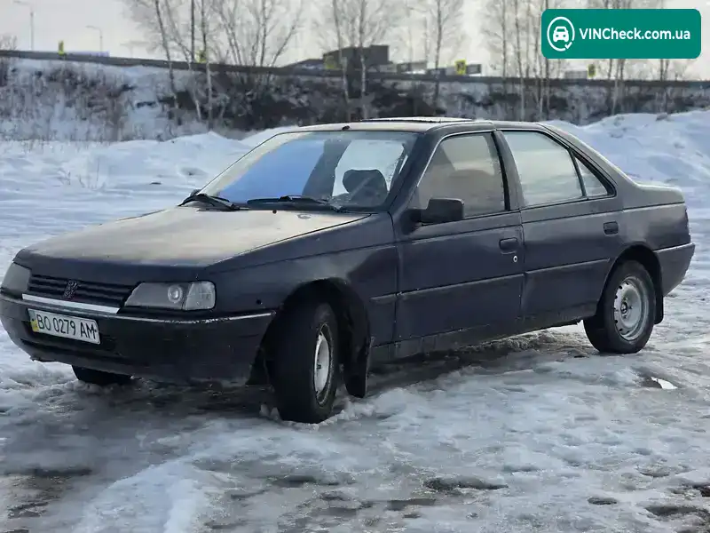 Peugeot 405 1990, фото з оголошення 2 з 17, VIN VF315BBD270053037