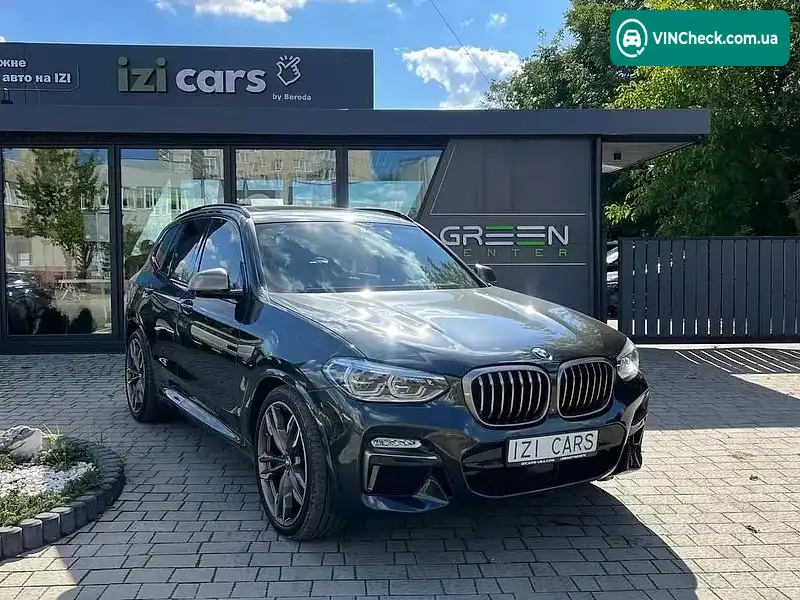 BMW X3 2018, фото з оголошення 1 з 20, VIN 5UXTS3C52K0Z05292