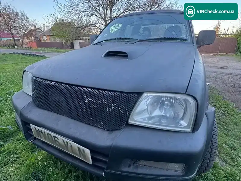 Mitsubishi L 200 2002, фото з оголошення 1 з 11, VIN MMBJNK7406D033470