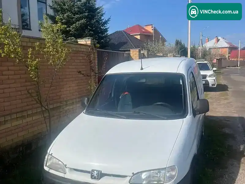 Peugeot Partner 1998, фото з оголошення 1 з 8, VIN VF35CWJZE60133225