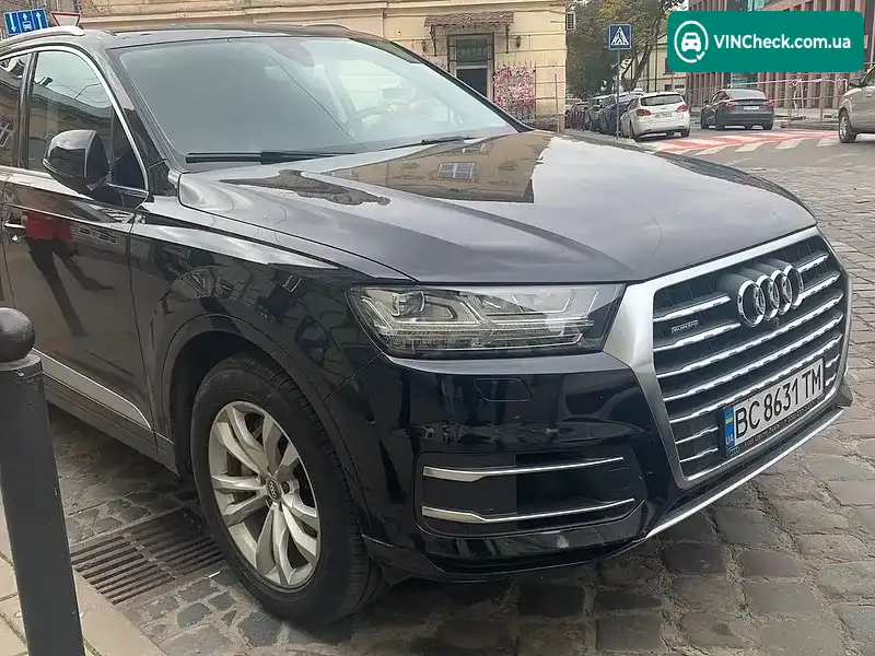 Audi Q7 2017, фото з оголошення 1 з 7, VIN WA1LAAF71JD002896