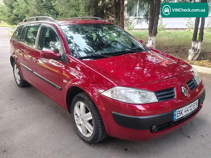 Renault Megane 2005, фото з оголошення 2 з 15, VIN VF1KM1R0H34978443