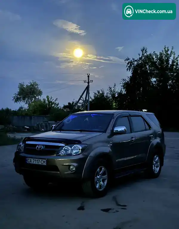 Toyota Fortuner 2006, фото з оголошення 1 з 18, VIN MR1YX59G663004277